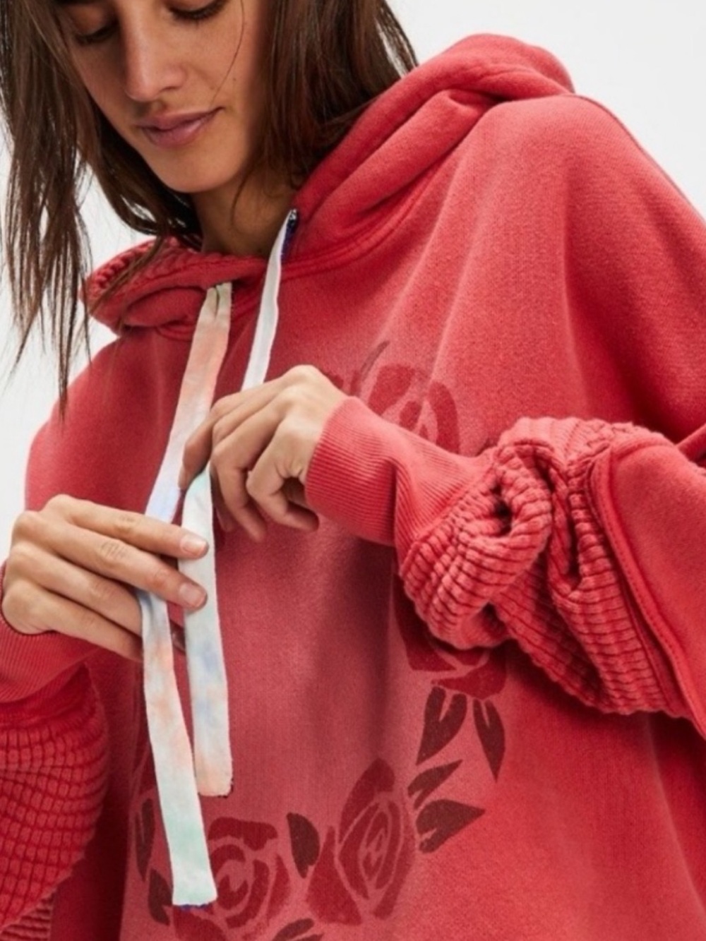 Free People Friendship Hoodie Sweatshirt.  Size L. NWT